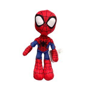 Marvel Spidey SPiderman Amazing Friends Plush Stuffed Animal Doll Toy 9 in Tall